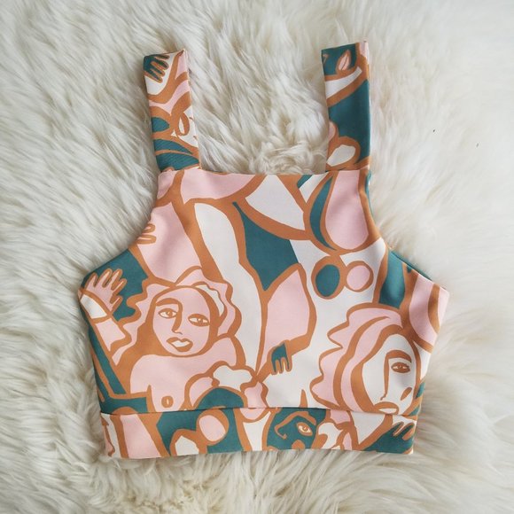 NEW Anthropologie | Ani figure print workout top - Picture 6 of 12